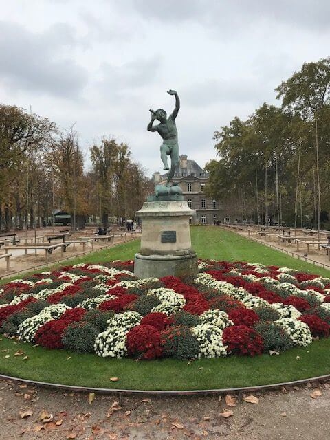 Jardin du Luxembourg Paris herfst